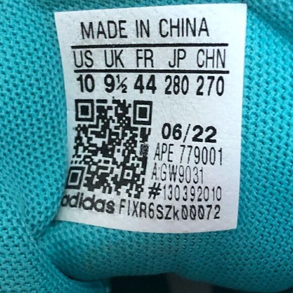 Adidas Boost James Harden Vol. 6 GW9031 The Bahamas Shoes Men's Sz 10 - Picture 7 of 7